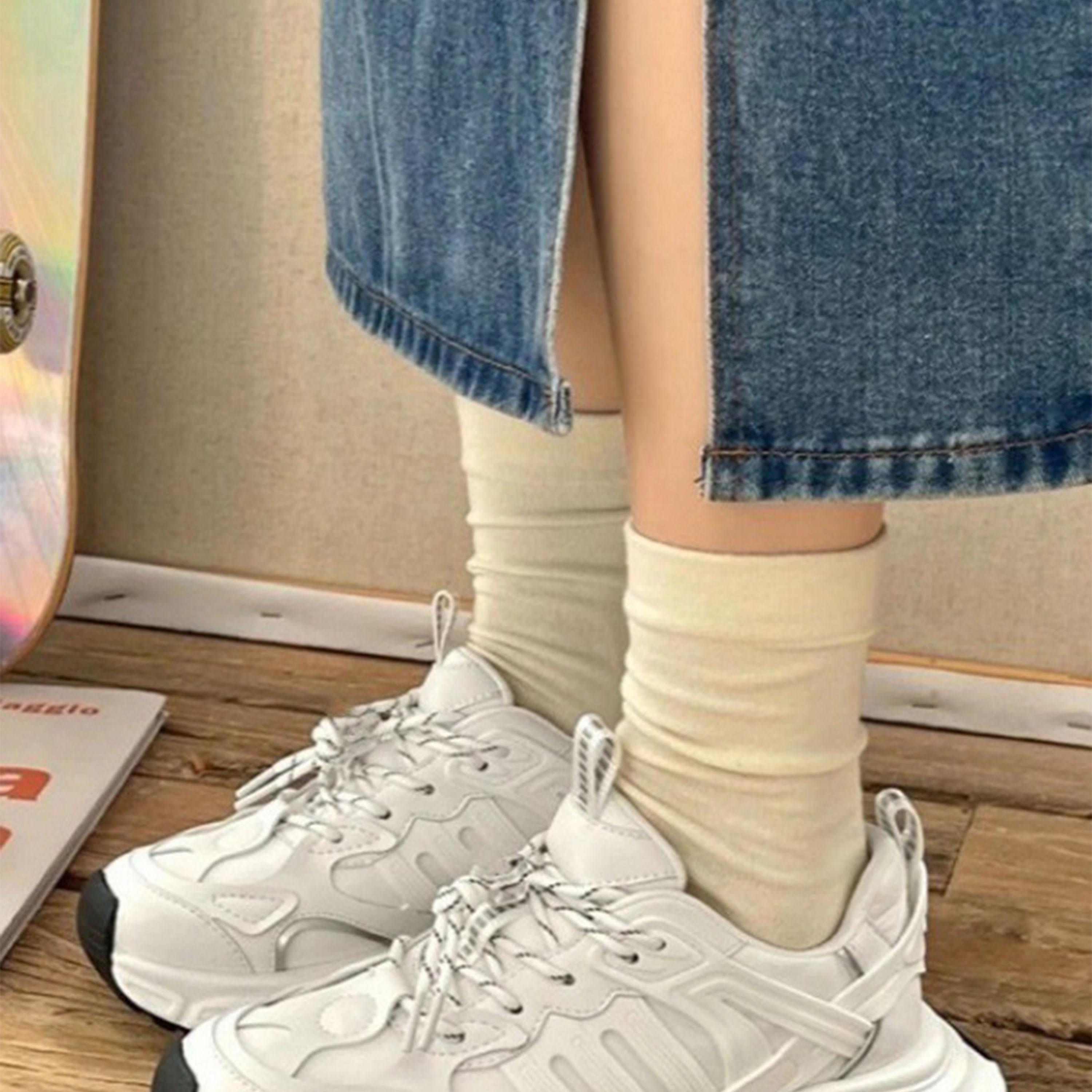 Styli Pull Heel Tab Chunky Sneakers-women-shoes-sneakers-image-1