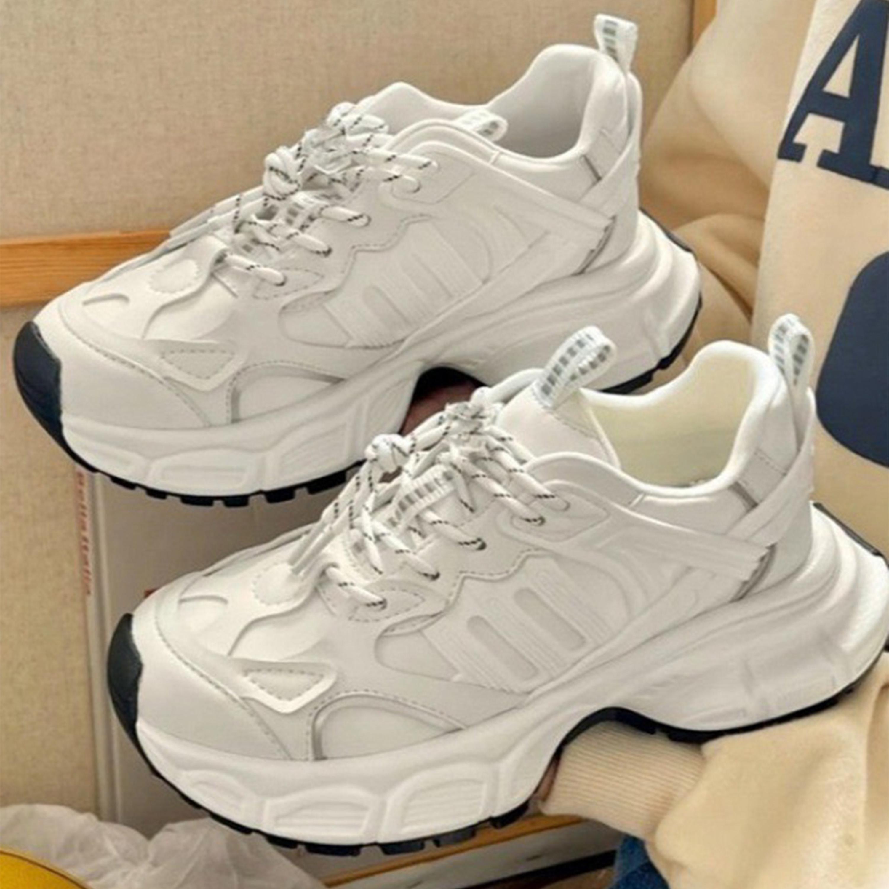 Styli Pull Heel Tab Chunky Sneakers-women-shoes-sneakers-image-2