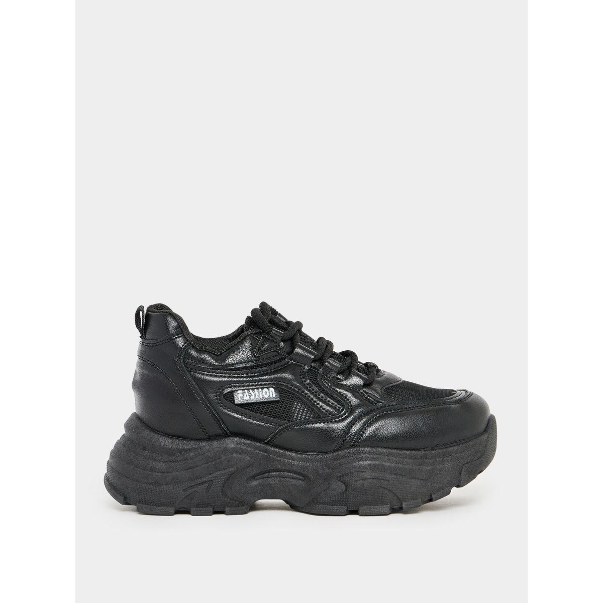 Styli Cleated Heel Chunky Sneakers-women-shoes-sneakers-image-1