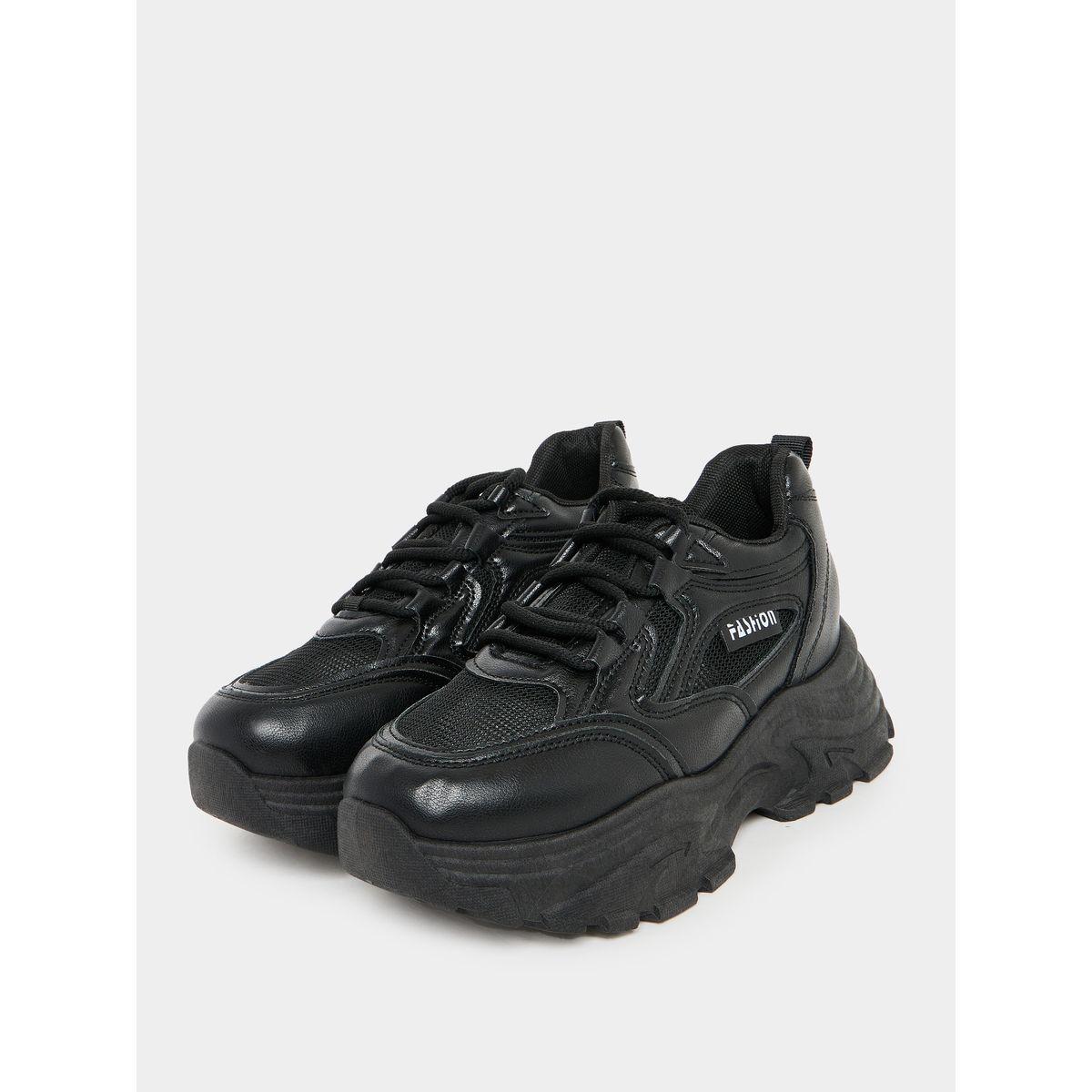 Styli Cleated Heel Chunky Sneakers-women-shoes-sneakers-image-2