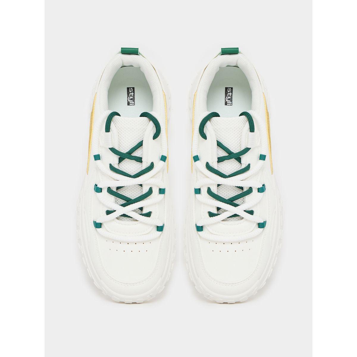 حذاء سنيكرز مزين بحلية مع رباط غلق-women-shoes-sneakers-image-5