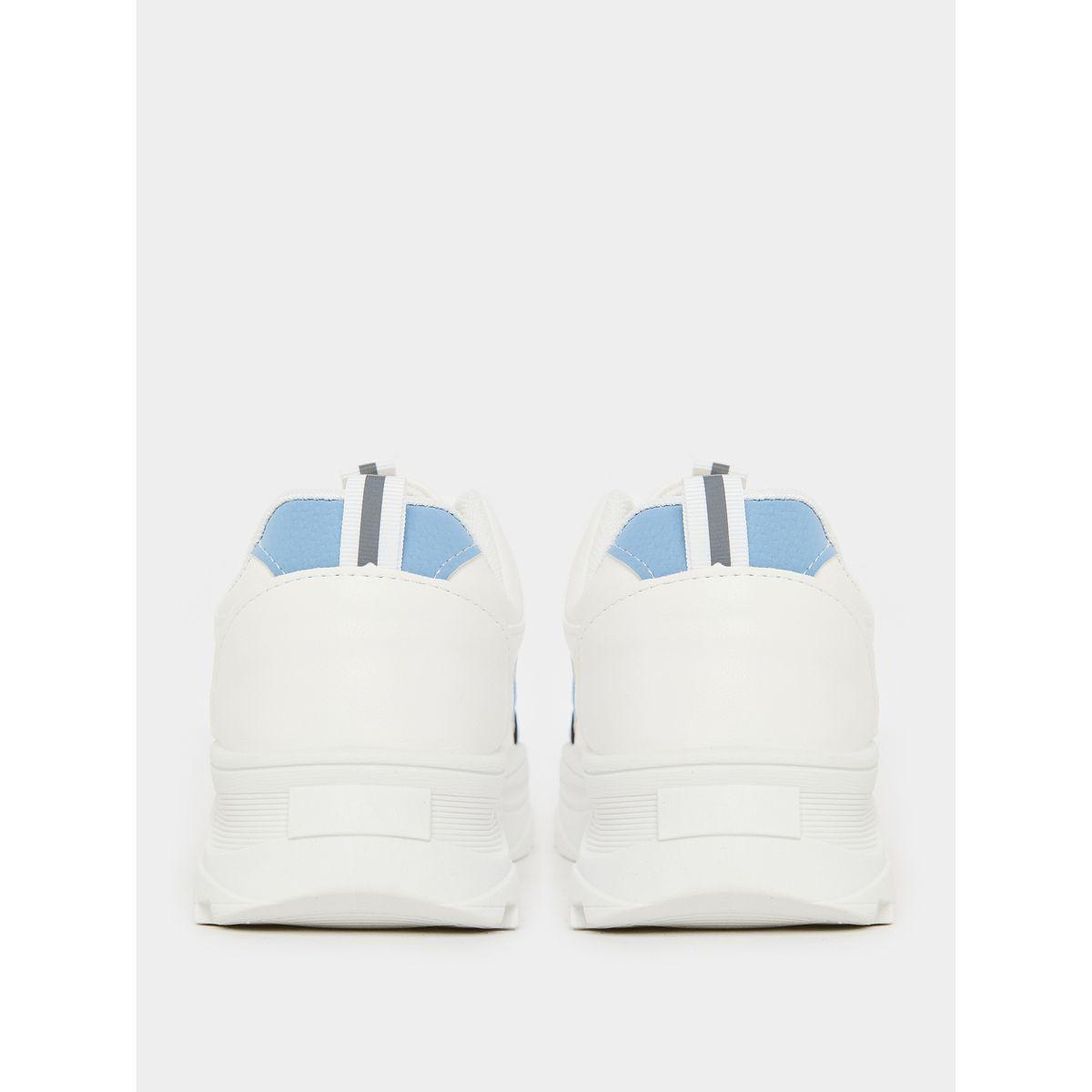 Styli Tonal Chunky Lace Up Sneakers-women-shoes-sneakers-image-4