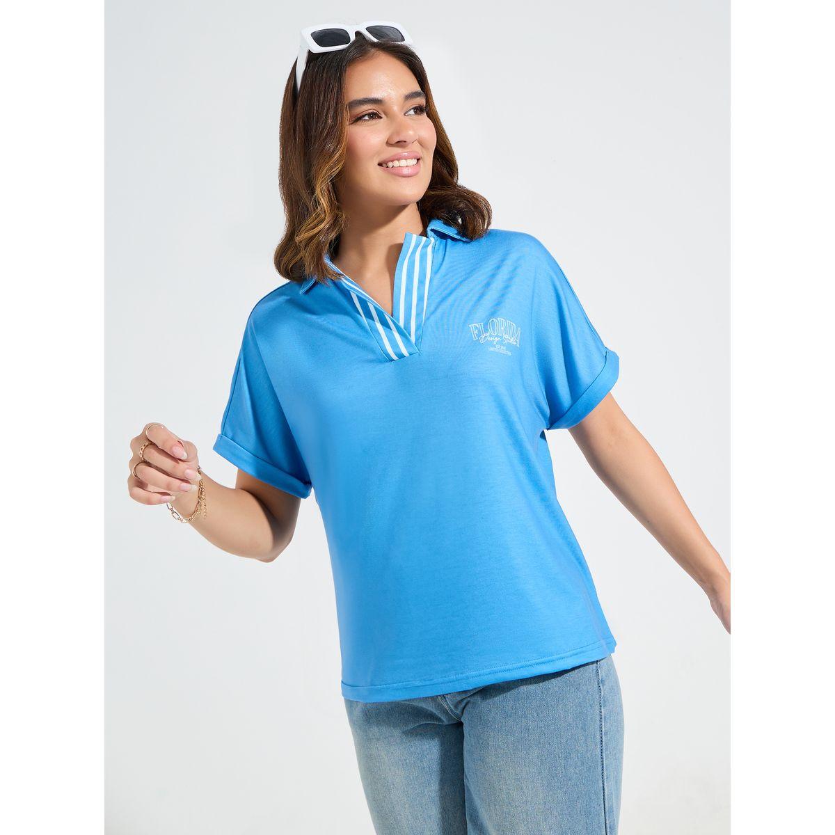 Styli Elevate Extended Shoulder Turn-Up Sleeves Printed T-Shirt-women-clothing-tshirts-image-3
