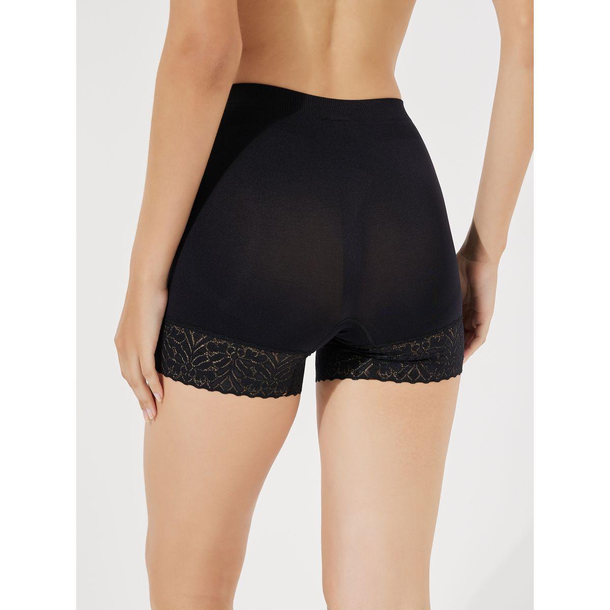Styli Pack of 2 - Long Length Lace Detail Shorts-women-clothing-lingerie-panties-image-4