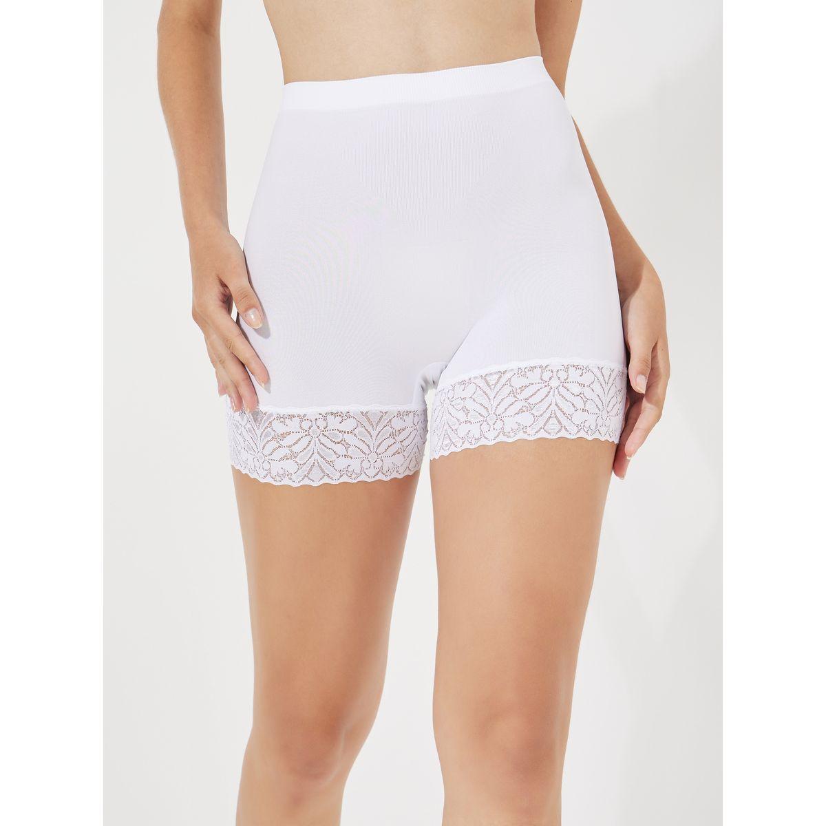Styli Pack of 2 - Long Length Lace Detail Shorts-women-clothing-lingerie-panties-image-6