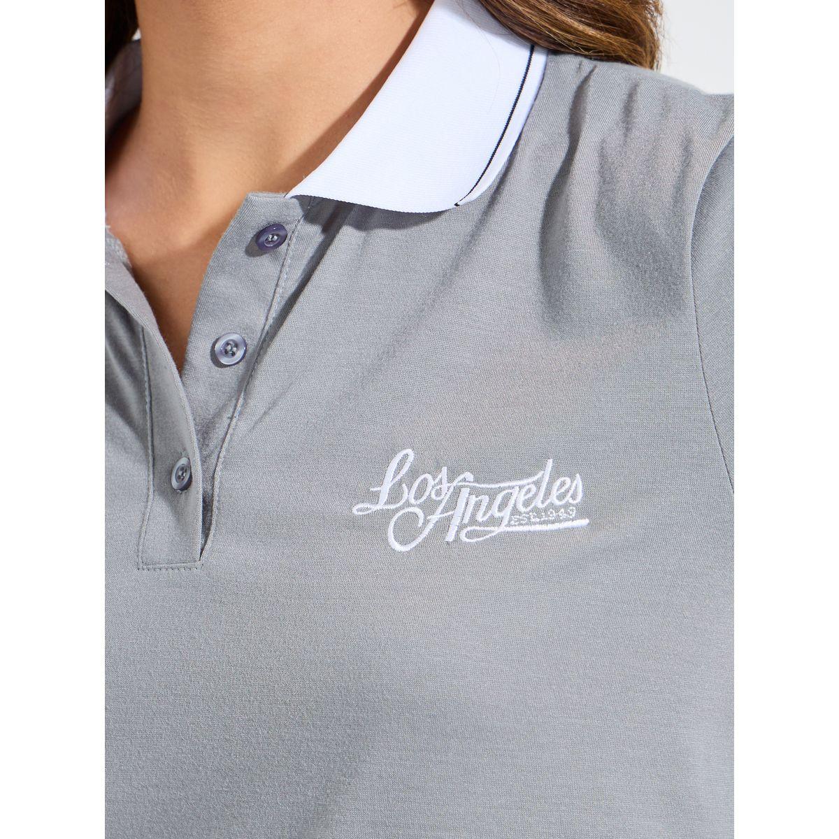 Styli Elevate Regular Fit Embroidery Detail Polo T-Shirt-women-clothing-tshirts-image-4