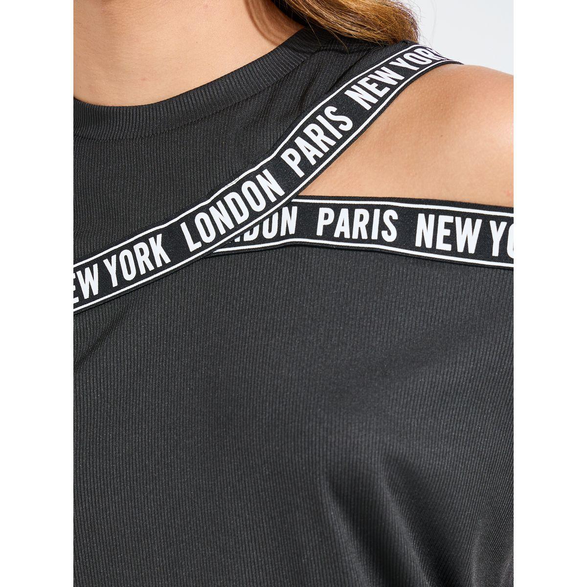 Styli Elevate Regular Fit Cut-Out Taping Detail T-Shirt-women-clothing-tshirts-image-4