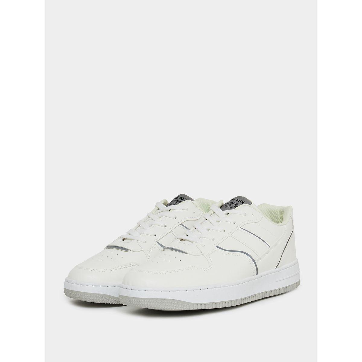 Styli Solid Lace-Up Skate Shoes-men-shoes-sneakers-image-1