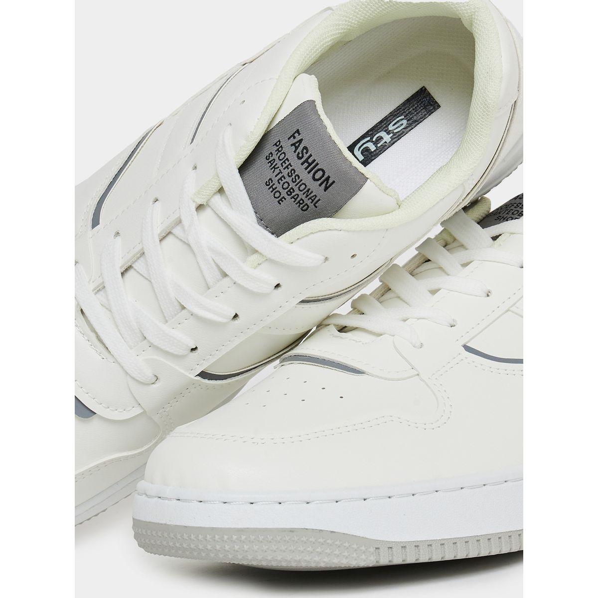 Styli Solid Lace-Up Skate Shoes-men-shoes-sneakers-image-4