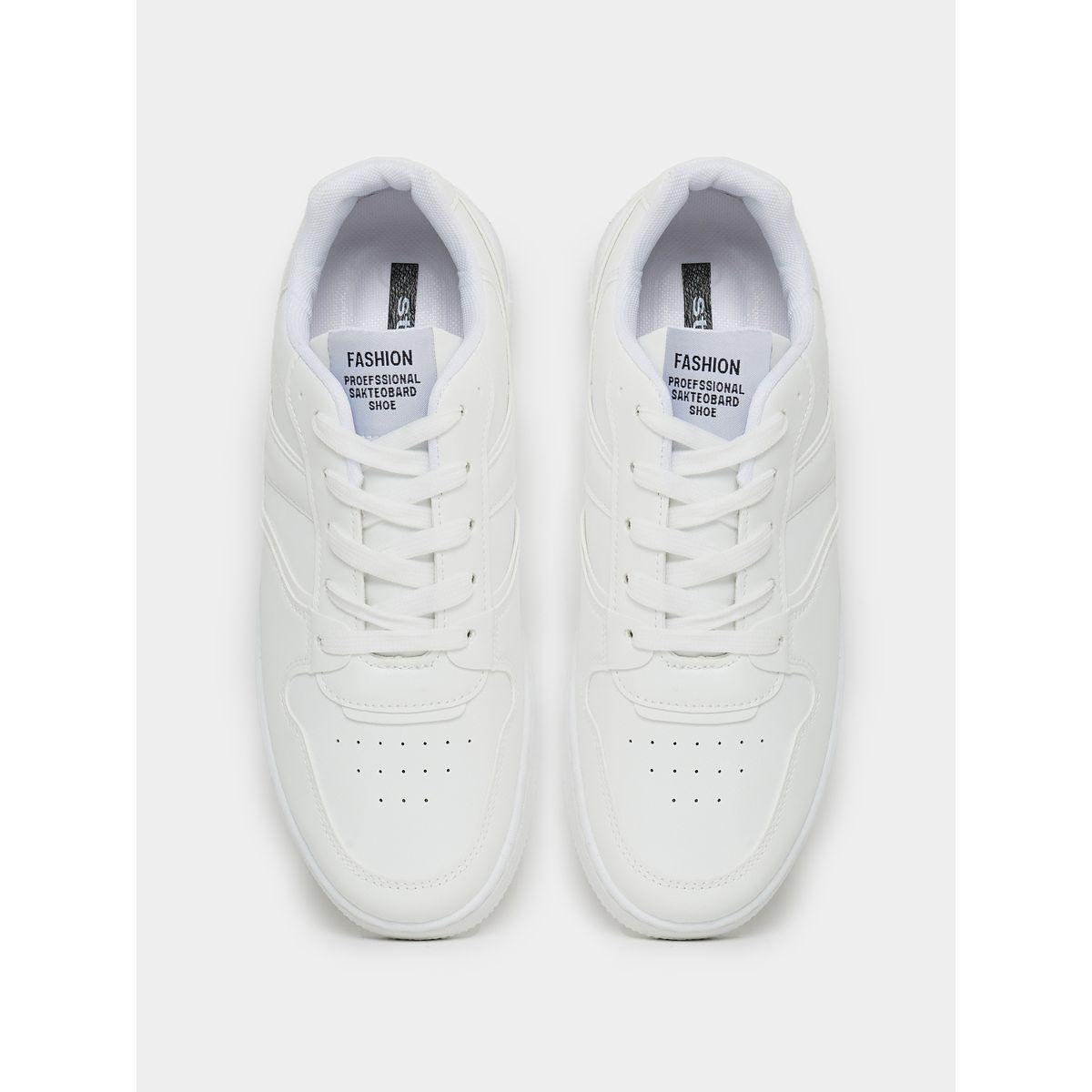 حذاء سنيكرز سادة برباط غلق-men-shoes-sneakers-image-2