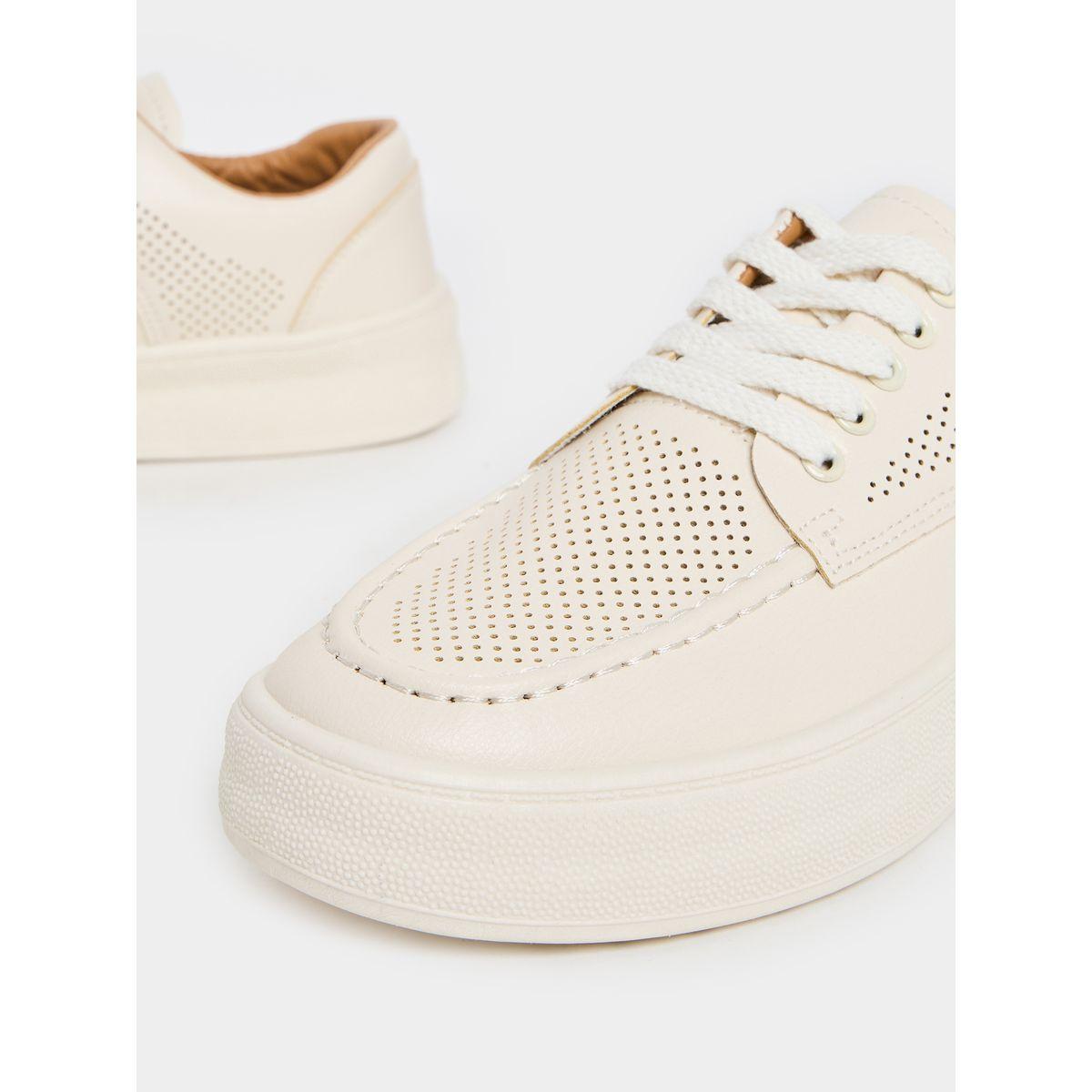 Styli Spring Hollow Breathable Lace-Up Shoes-men-shoes-sneakers-image-3