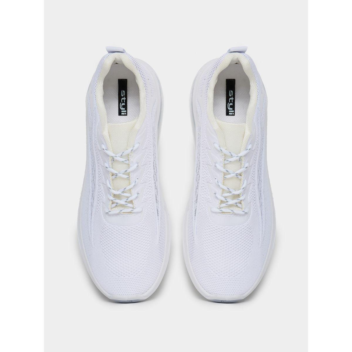 Styli Breathable Lace-Up Air Max Sole Chunky Sneakers-men-shoes-sneakers-image-5