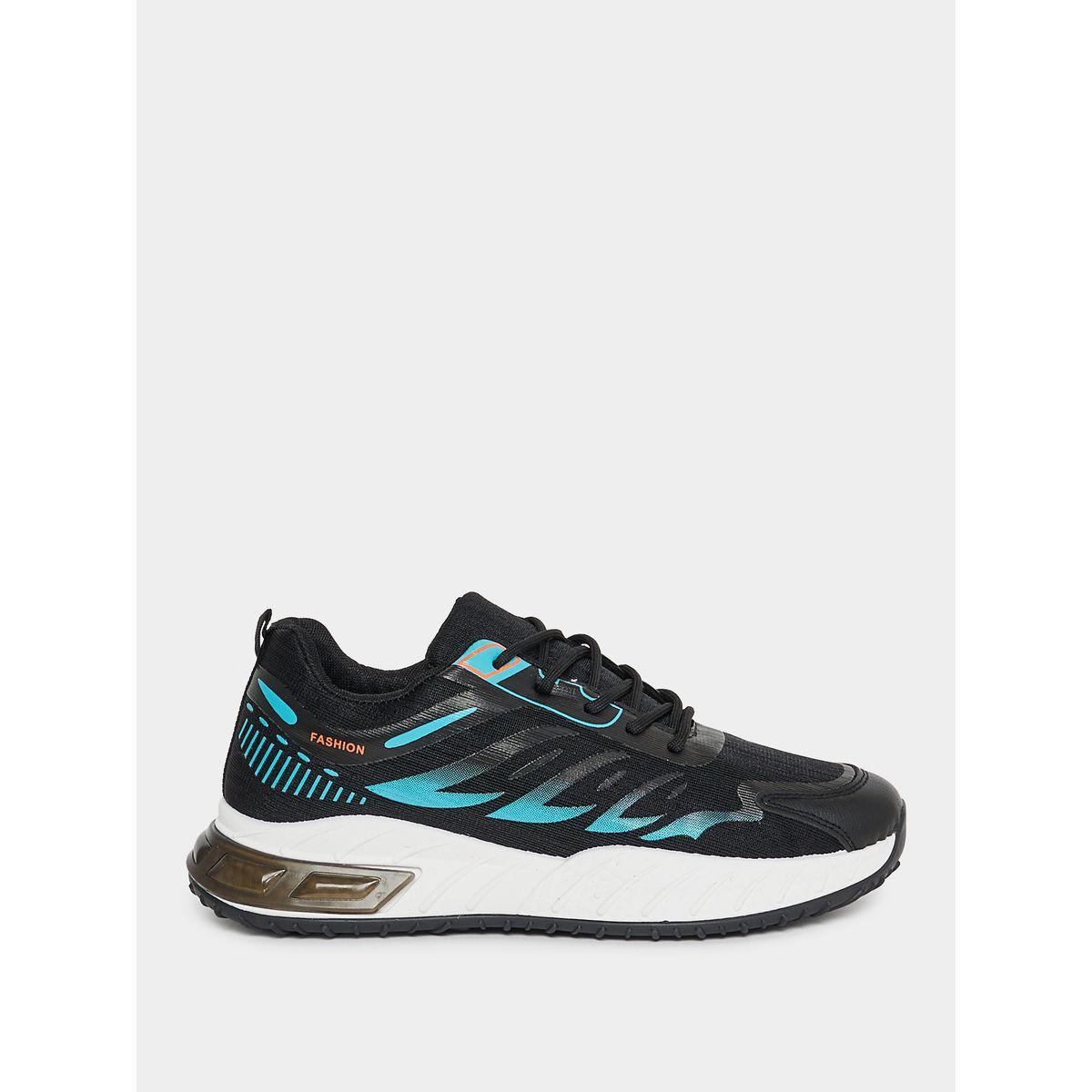 Styli Air Cushion Sole Wings Design Lace Up Sneakers-men-shoes-sneakers-image-2