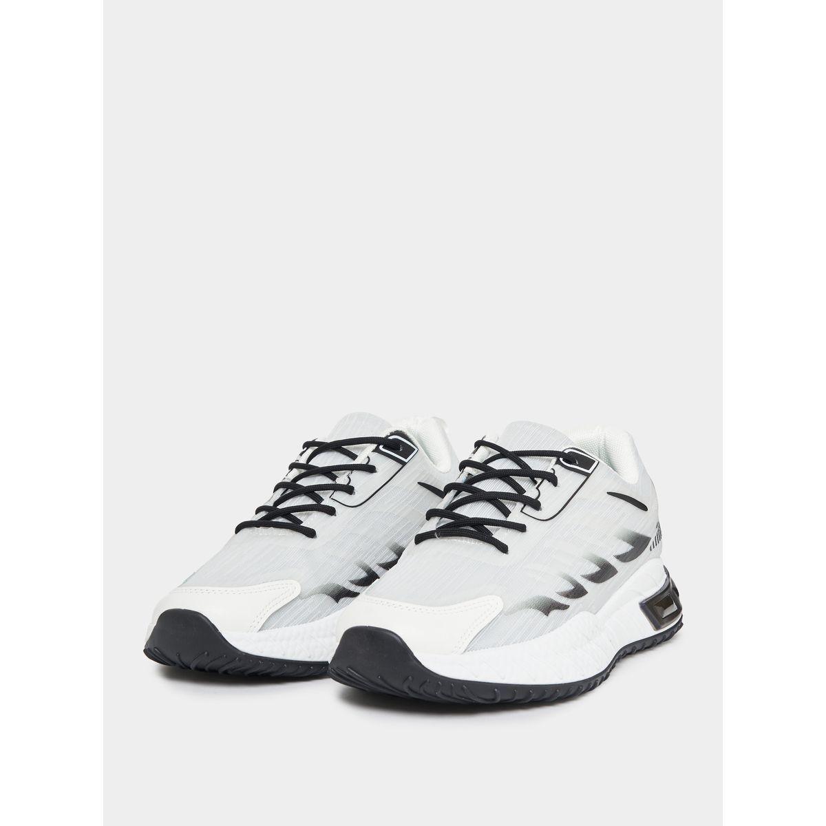 Styli Air Cushion Sole Wings Design Lace Up Sneakers-men-shoes-sneakers-image-2