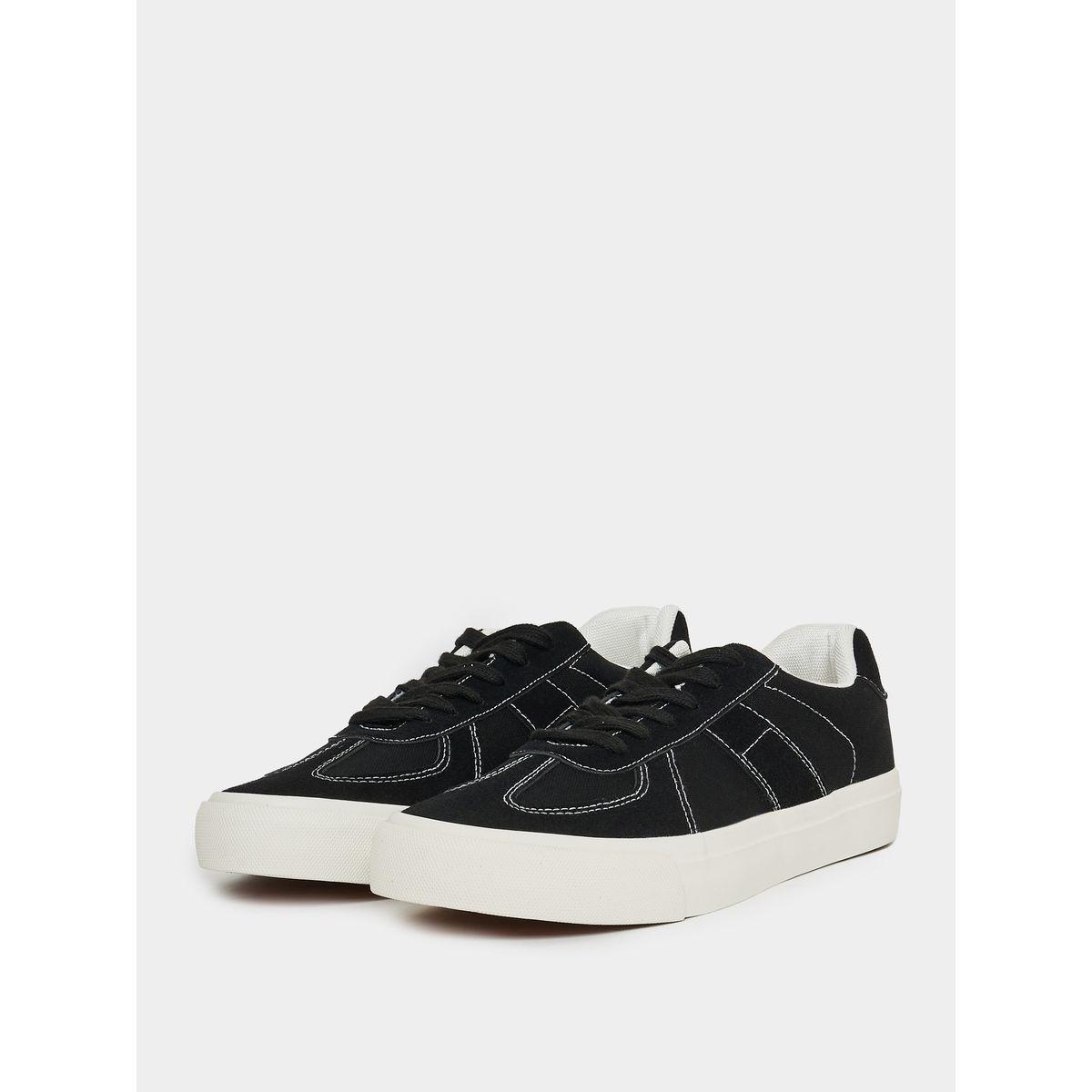 Styli Panelled Lace-Up Sneakers-men-shoes-sneakers-image-1