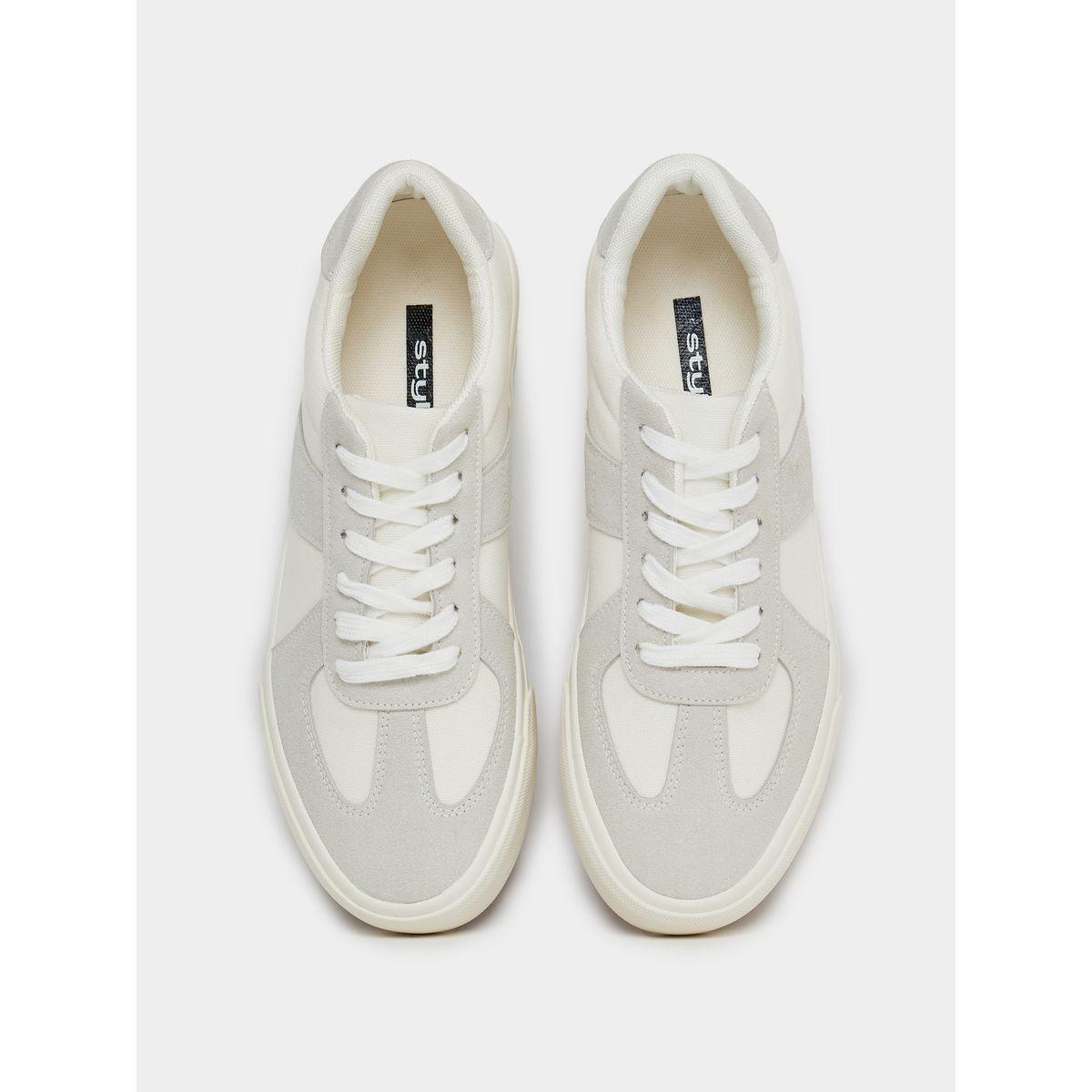Styli Panelled Lace-Up Sneakers-men-shoes-sneakers-image-5