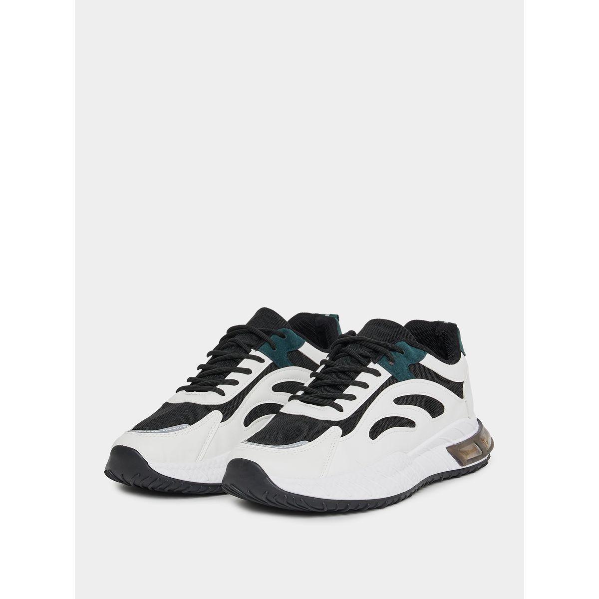 Styli Color Block Air Sole Lace Up Sneakers-men-shoes-sneakers-image-1