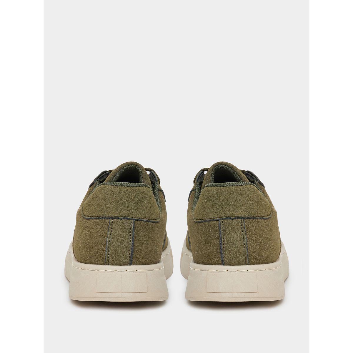 Styli Canvas Look Skateboard Platform Sole Sneakers-men-shoes-sneakers-image-3