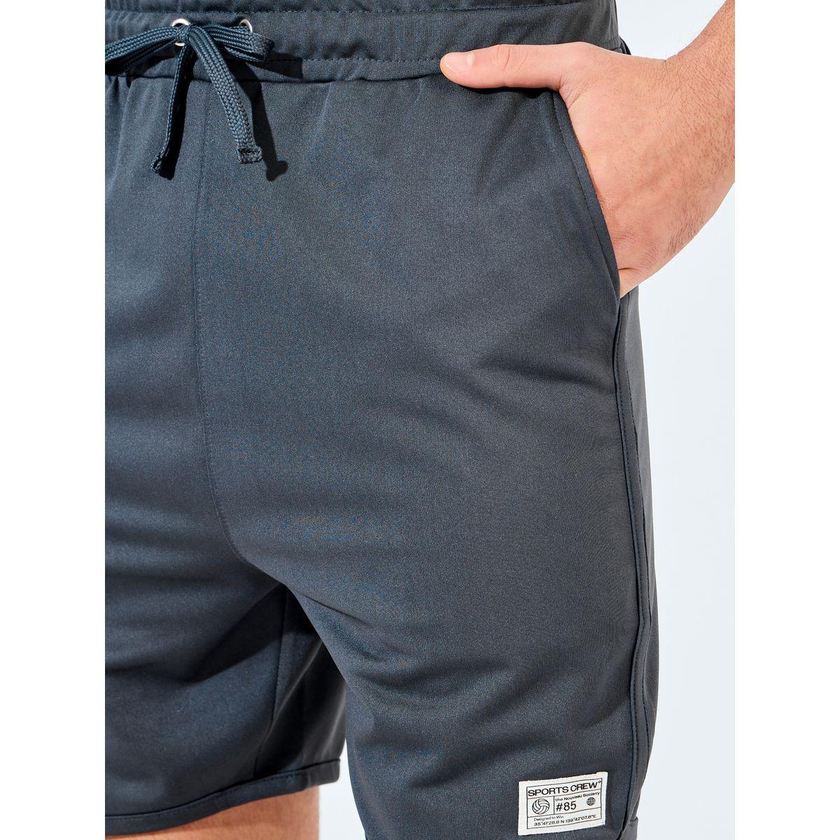 Styli Active Ultra Soft Micro Poly Cycling Shorts with Badge-men-clothing-sportswearandactivewear-bottoms-image-3