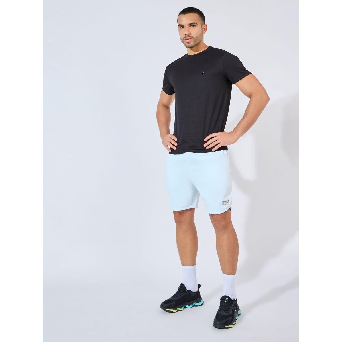 Styli Active Ultra Soft Micro Poly Cycling Shorts with Patch Detail-men-clothing-sportswearandactivewear-bottoms-shorts-image-2