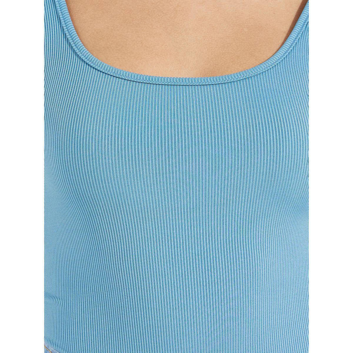 Styli Rib Square Neck Basic Bodysuit-women-clothing-tshirts-image-4