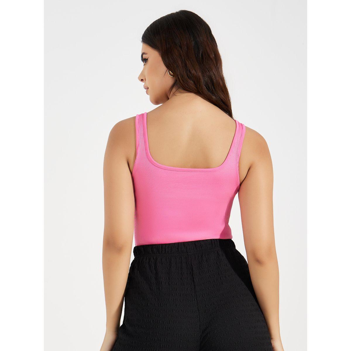 Styli Rib Square Neck Basic Bodysuit-women-clothing-tshirts-image-5
