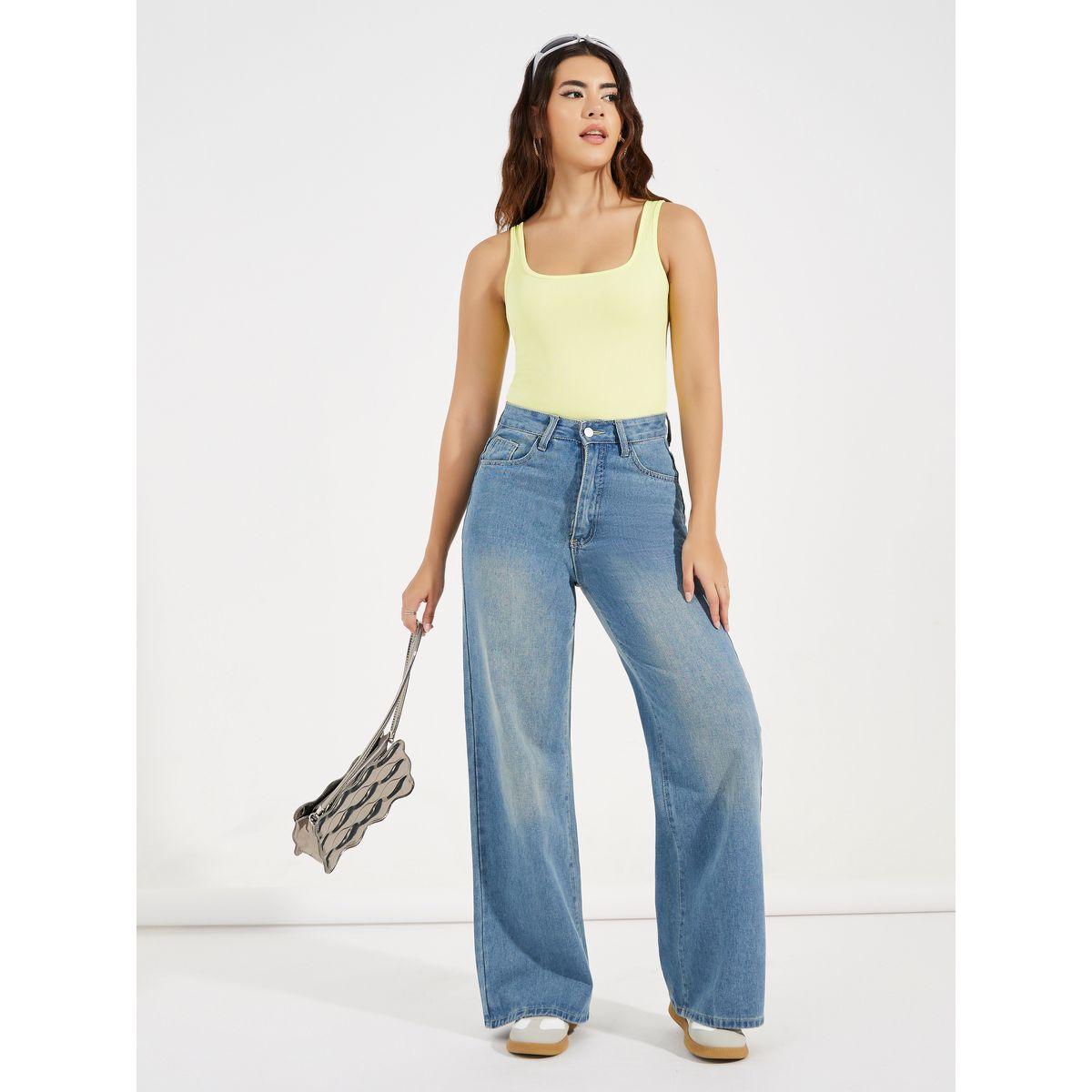 Styli Rib Square Neck Basic Bodysuit-women-clothing-tshirts-image-4