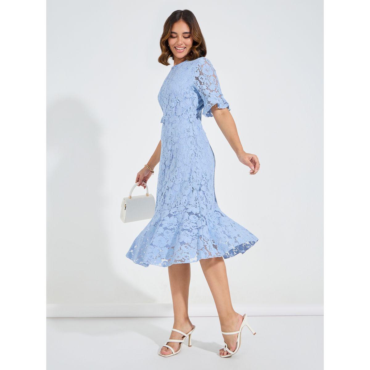 Styli Lace Insert A-Line Midi Dress-women-clothing-dresses-image-5