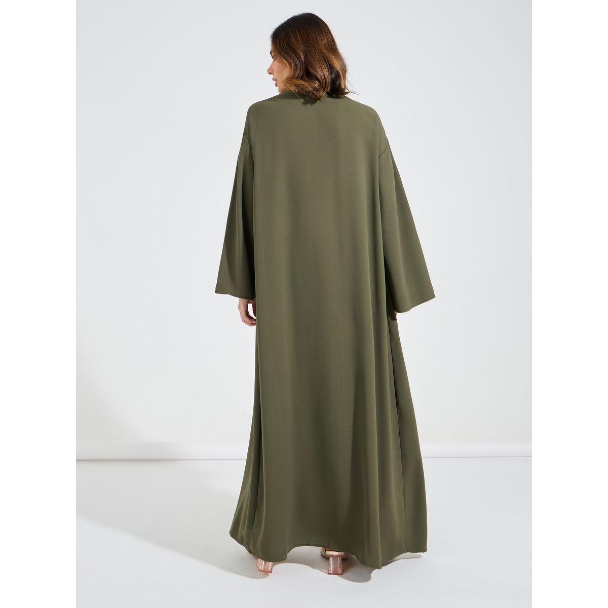 Styli Open Front Long Sleeves Maxi Kimono-women-clothing-shirtsandblouses-shirts-image-4