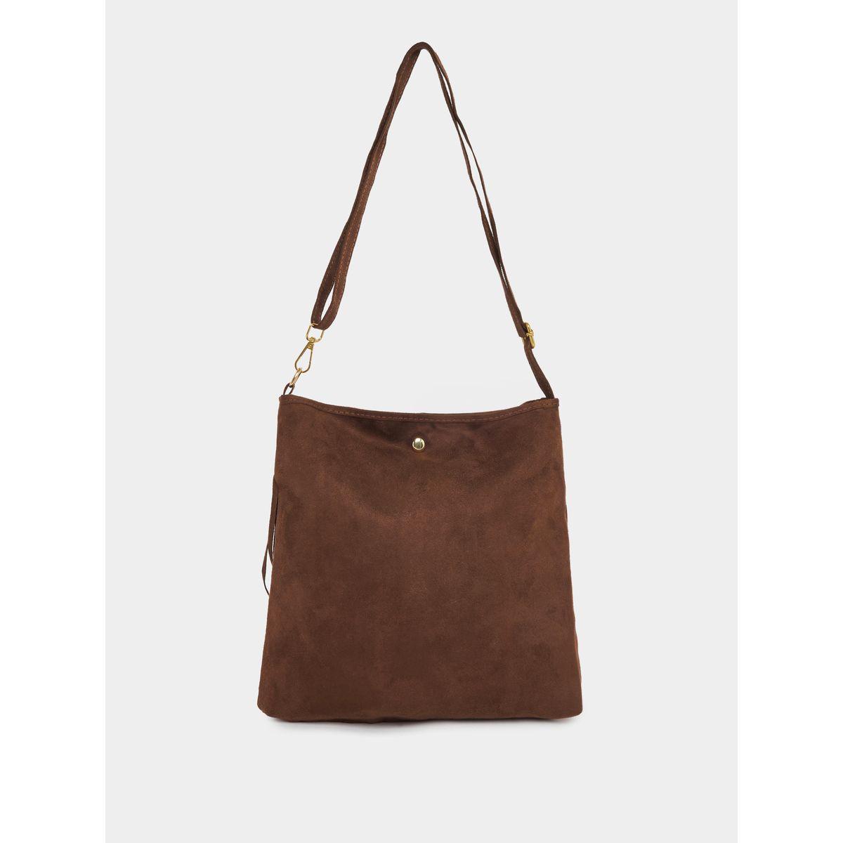 Styli Suede Look Fringe Shoulder Bag-women-bagsandwallets-handbags-image-4