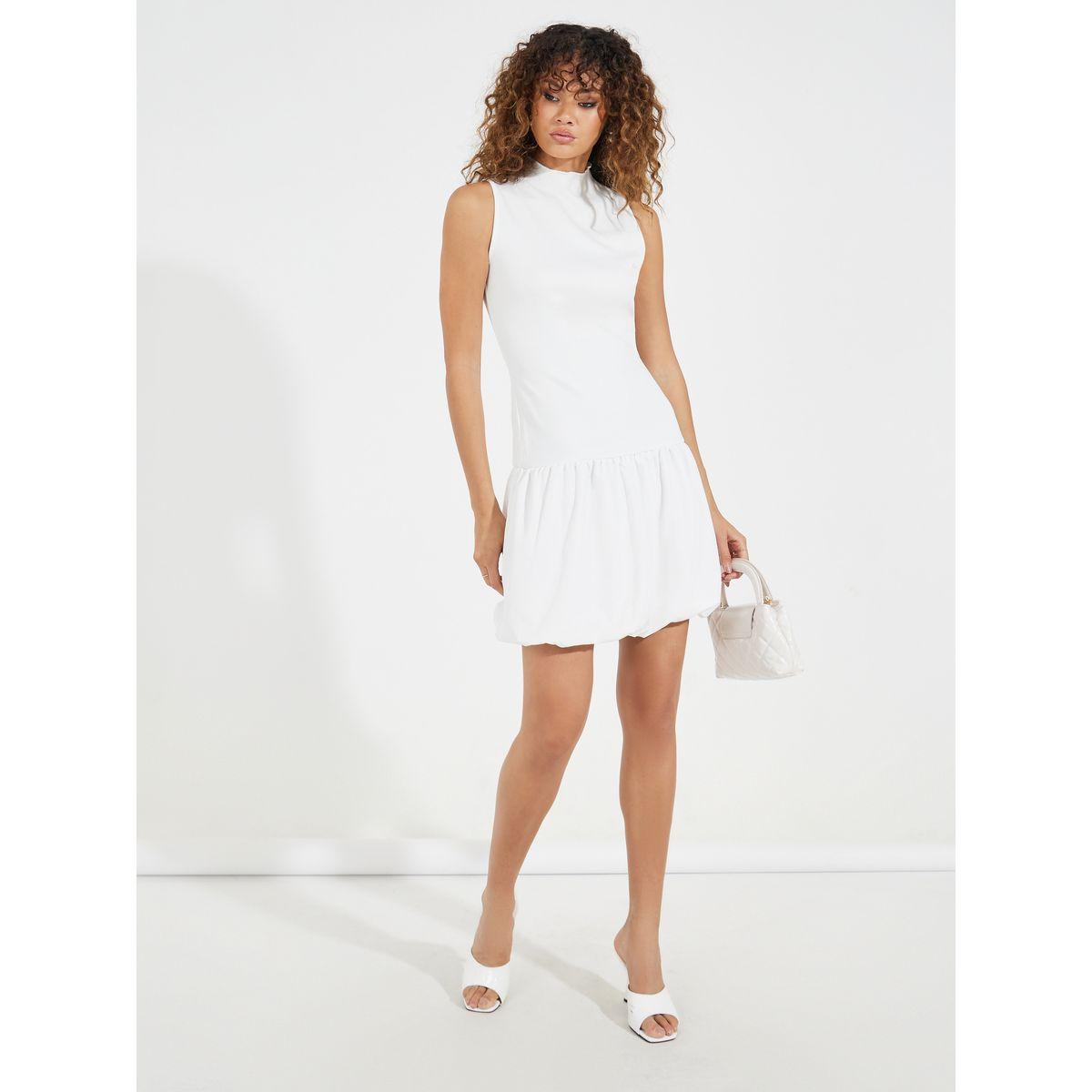 Styli Ribbed Knit Drop Waist Bodycon Mini Dress-women-clothing-dresses-image-2