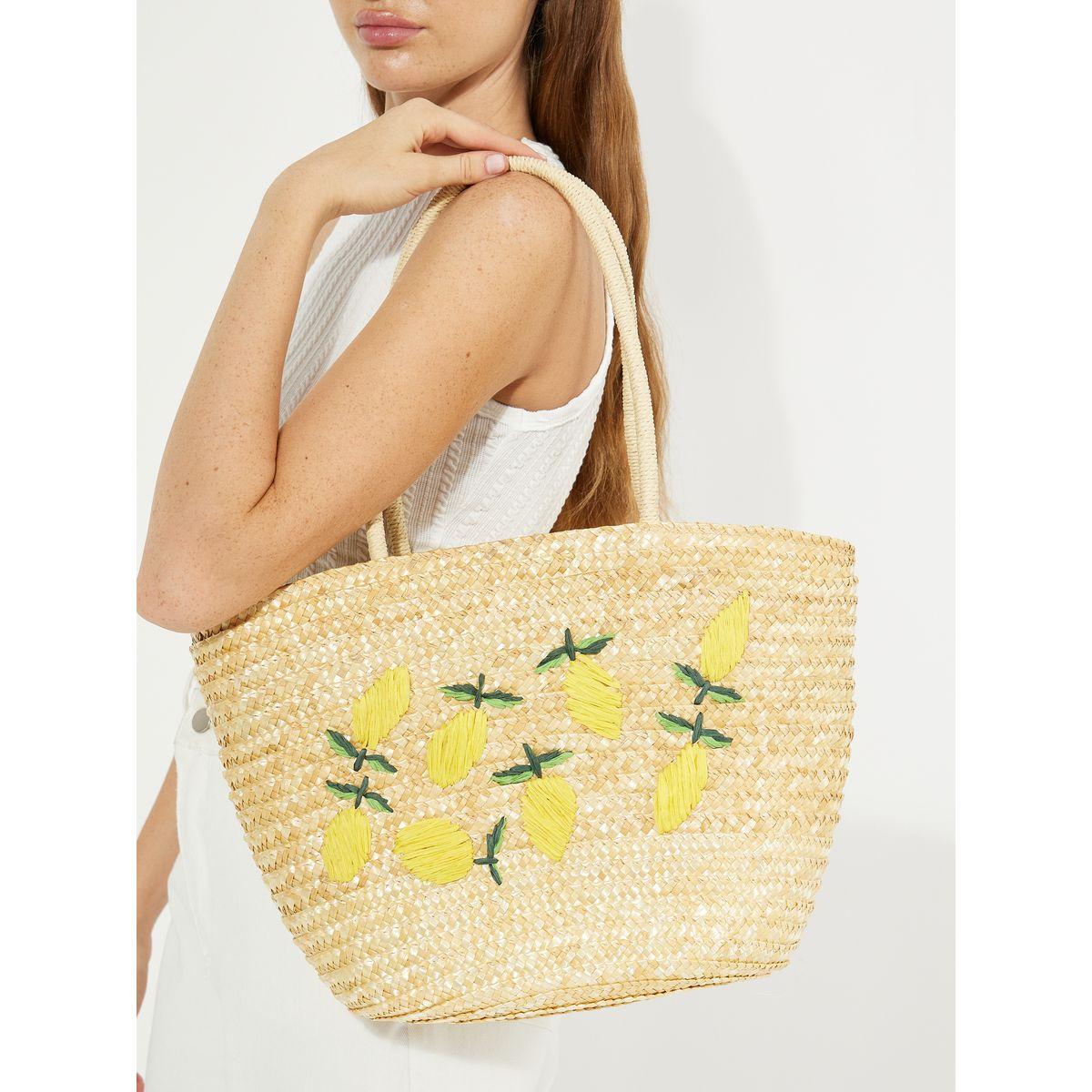Styli Embroidered Design Jute Shoulder Bag-women-bagsandwallets-handbags-image-2