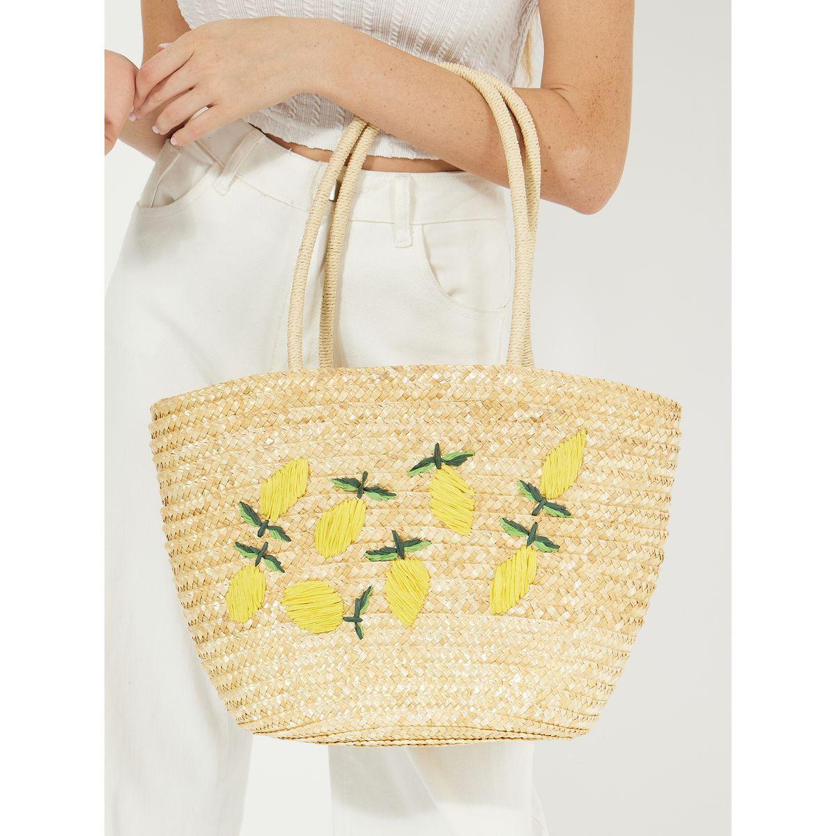 Styli Embroidered Design Jute Shoulder Bag-women-bagsandwallets-handbags-image-4