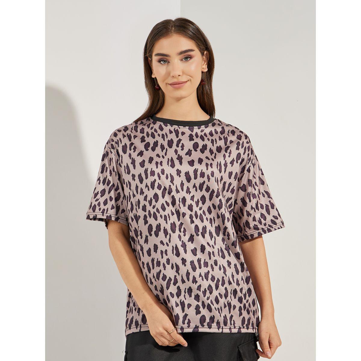 Styli Oversized Animal Print Drop-Shoulder T-Shirt-women-clothing-tshirts-image-3
