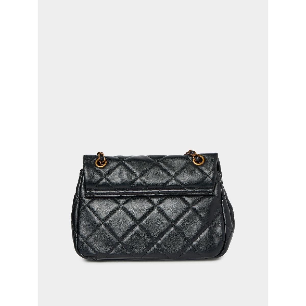 شنطة كتف مزينة بحلية معدنية مع طية إغلاق-women-bagsandwallets-handbags-image-6