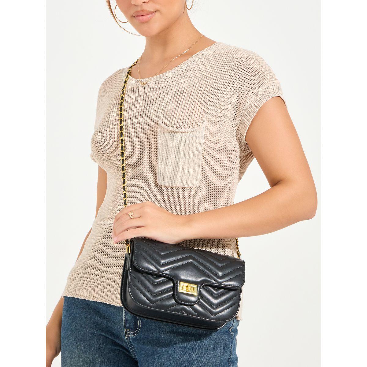Styli V Quilted Design Shoulder Bag-women-bagsandwallets-handbags-image-2