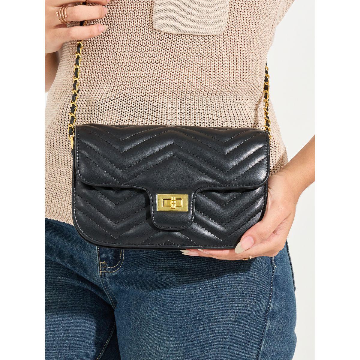 Styli V Quilted Design Shoulder Bag-women-bagsandwallets-handbags-image-3