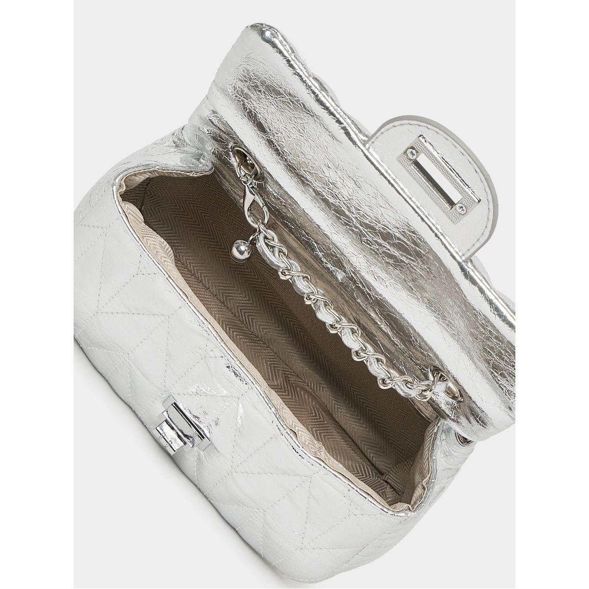Styli Metallic Design Shoulder Bag with Turn Lock Closure-women-bagsandwallets-handbags-image-6