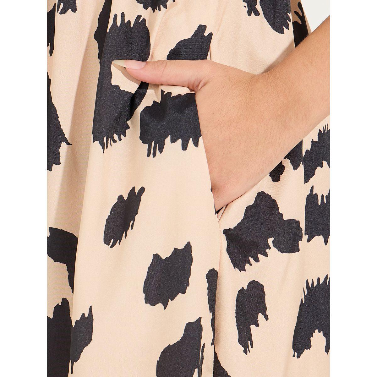 Styli Leopard Print Short Sleeves A-Line Midi Dress-women-clothing-dresses-image-3