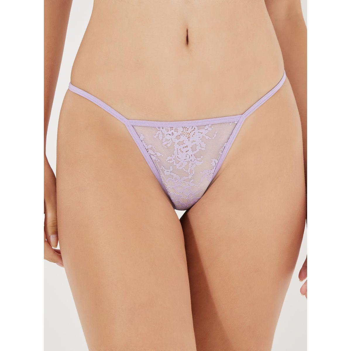 Styli Pack of 3 - Lace Bralette, Thong & Midi Side Slit Skirt-women-clothing-lingerie-lingeriesets-image-4