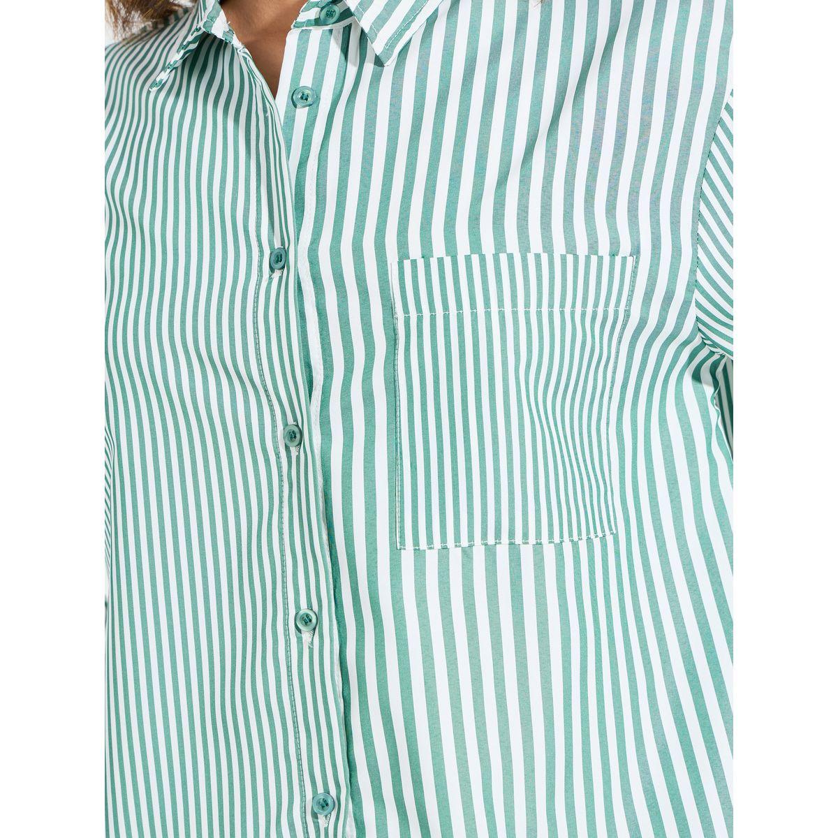 Styli Elevate Striped Dropped Shoulder Oversized Shirt-women-clothing-shirtsandblouses-shirts-image-4