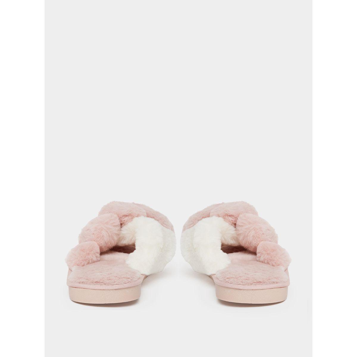 Styli Cross Strap Bedroom Slippers-women-shoes-bedroomslippers-image-4
