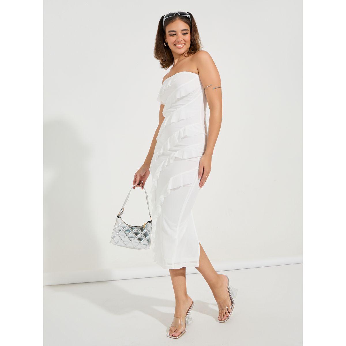 Styli Bandeau Neck Ruffled Bodycon Midi Dress-women-clothing-dresses-image-5