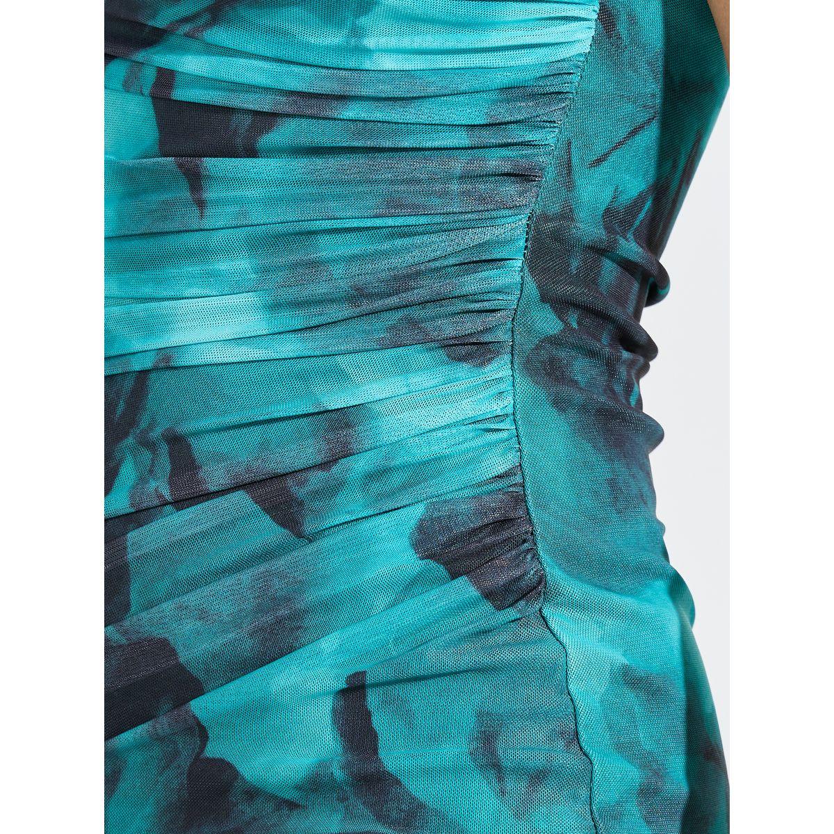 فستان ميدي بديكون بطبعة مجردة وشق جانبي-women-clothing-dresses-image-3