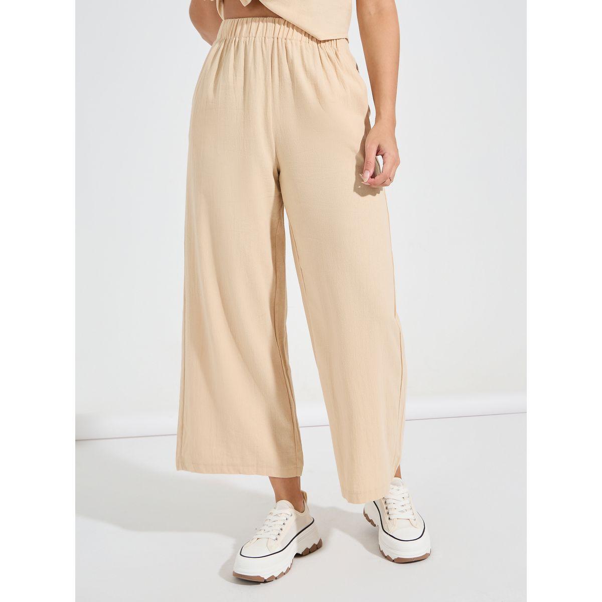 Styli Solid Waistcoat & Straight Leg Pants Co-Ords-women-clothing-coordsets-image-5