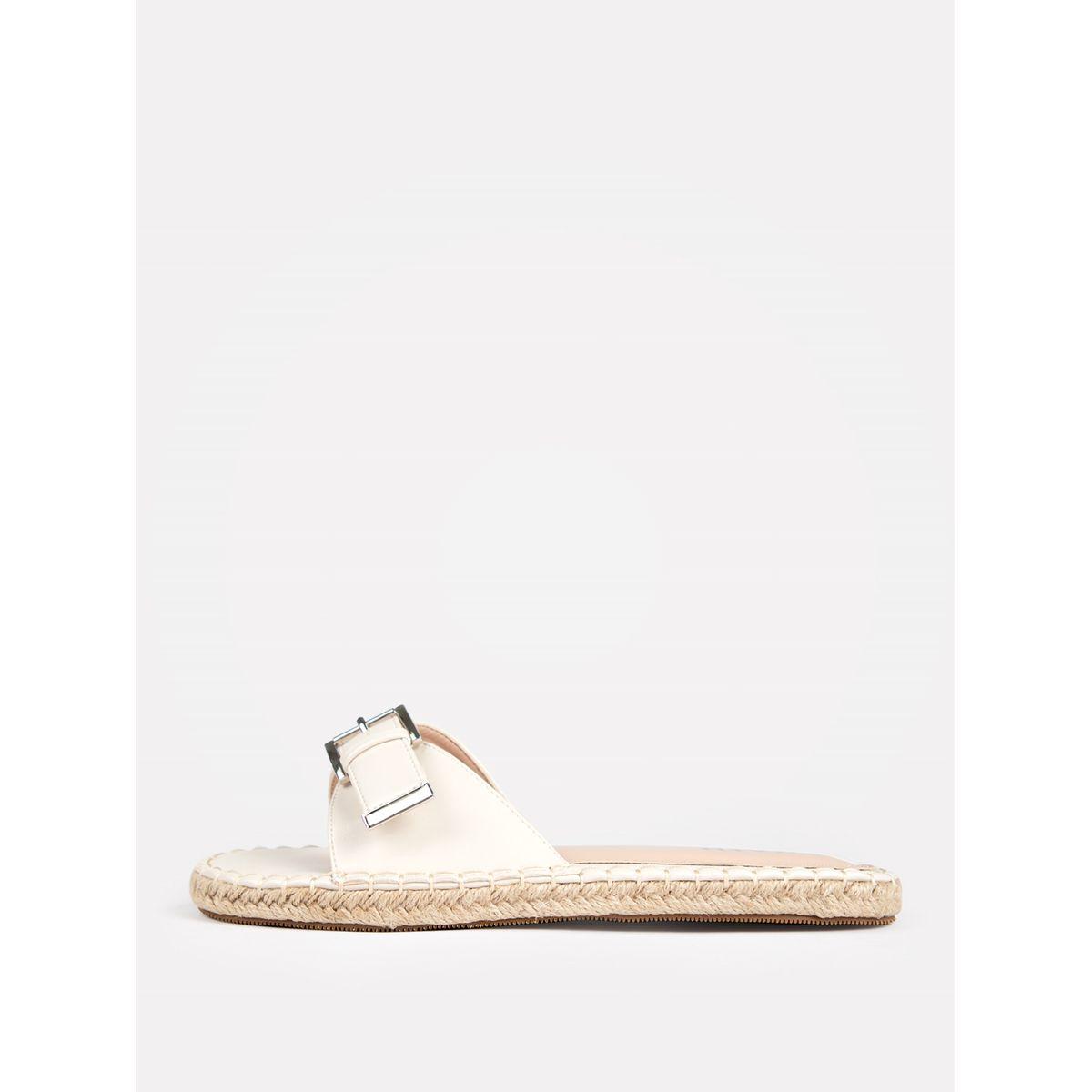 Raid X Styli  Buckle Detail Flat Espadrille Sandals-women-shoes-sandals-flats-image-4