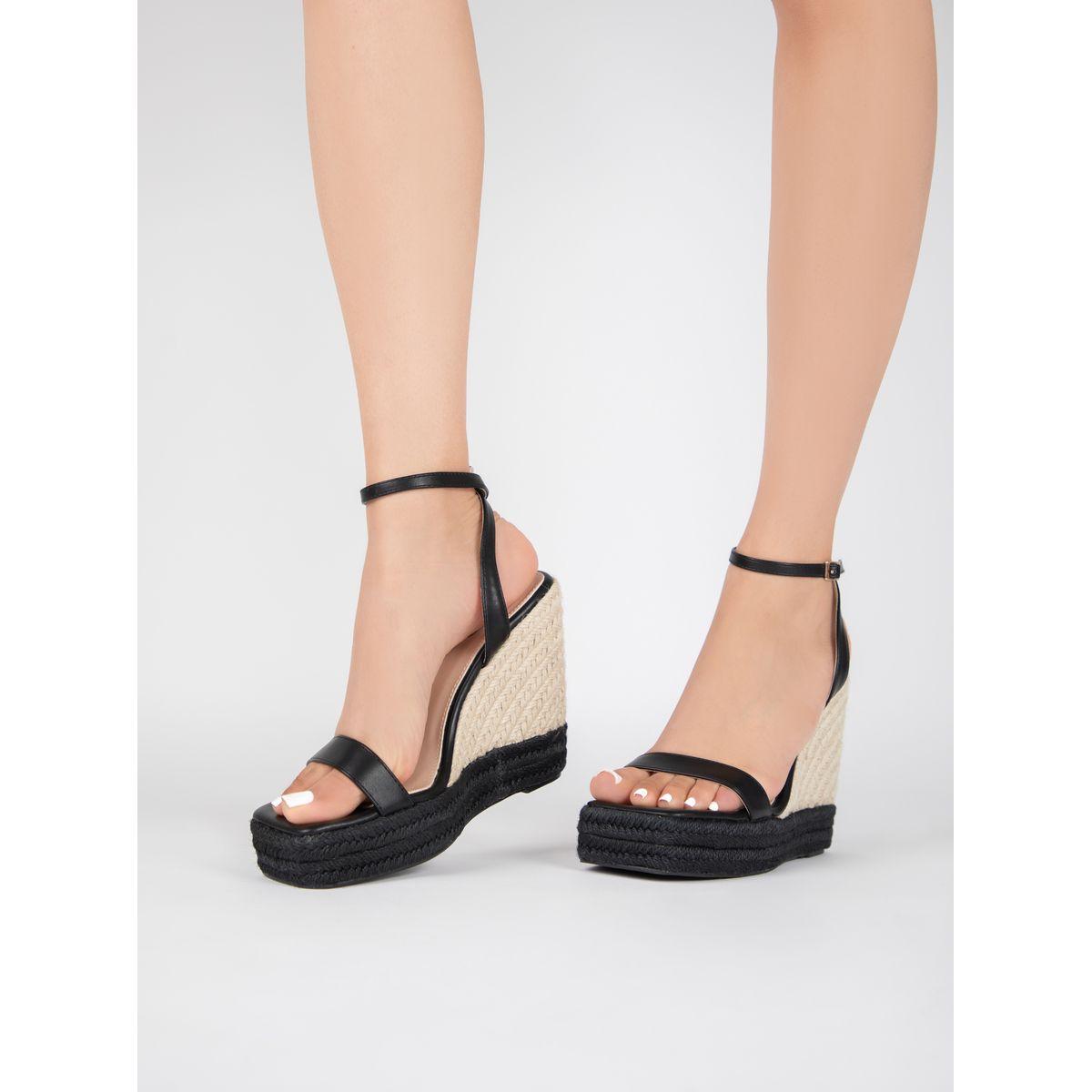 Raid X Styli  Ankle Slim Strap Espadrille Wedge Sandals-women-shoes-sandals-heeled-image-1