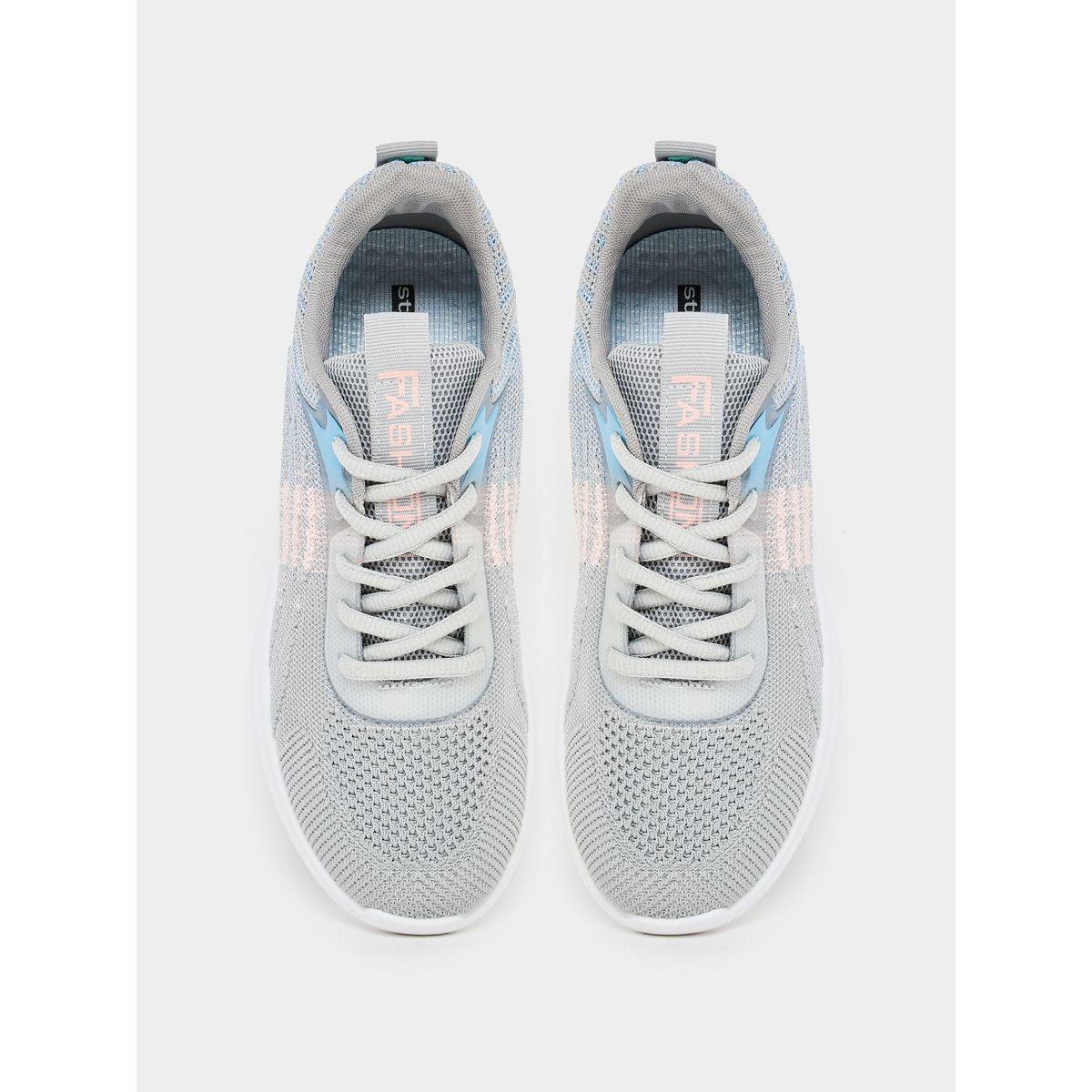 Styli Mesh Lace-Up Sports Sneakers-women-shoes-sneakers-image-5