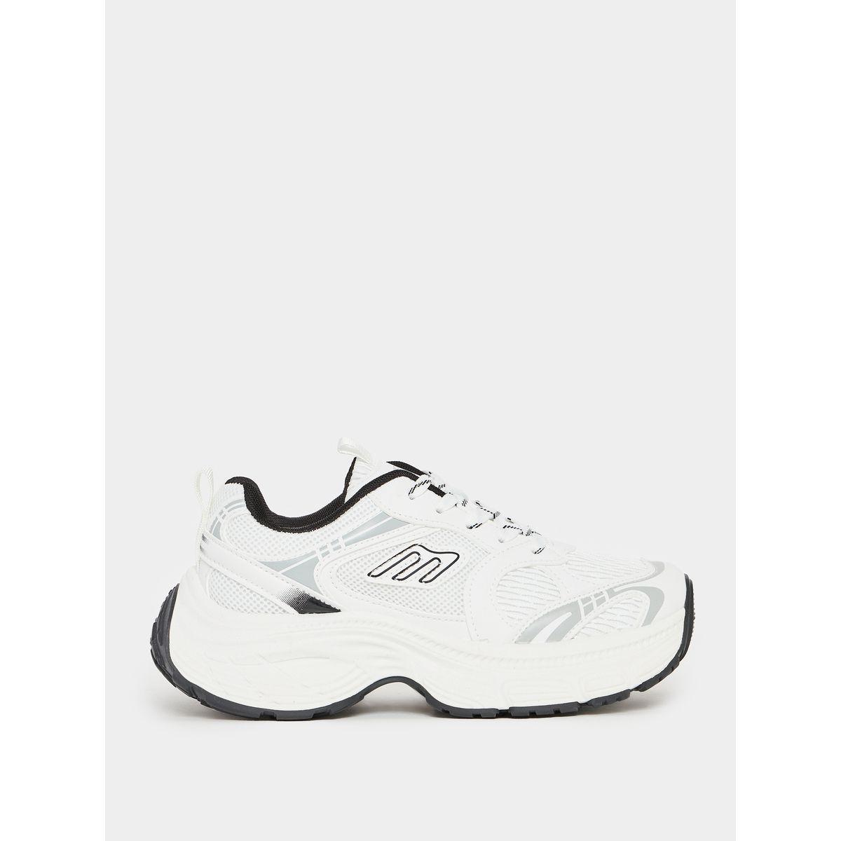 Styli Chunky Mesh Web Design Sneakers-women-shoes-sneakers-image-1