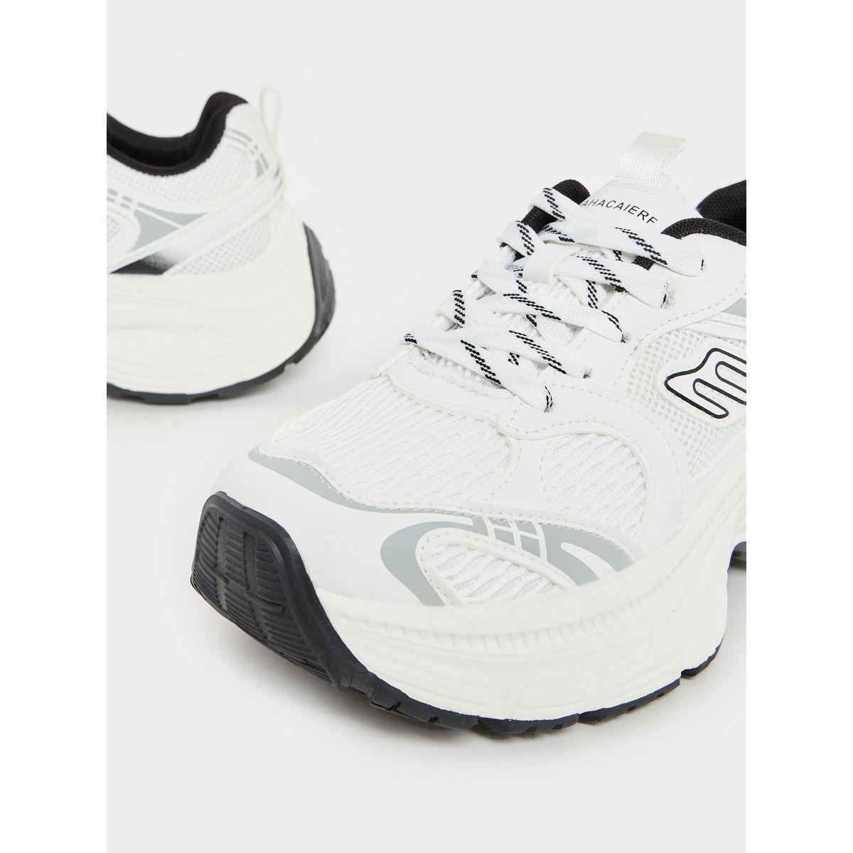 Styli Chunky Mesh Web Design Sneakers-women-shoes-sneakers-image-3